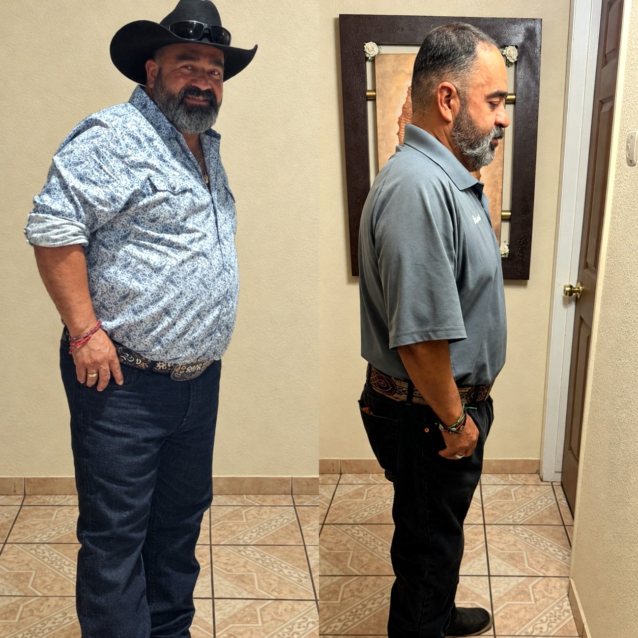 VP Fitness client before and after